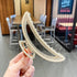 Crystal Metal Hair Claw